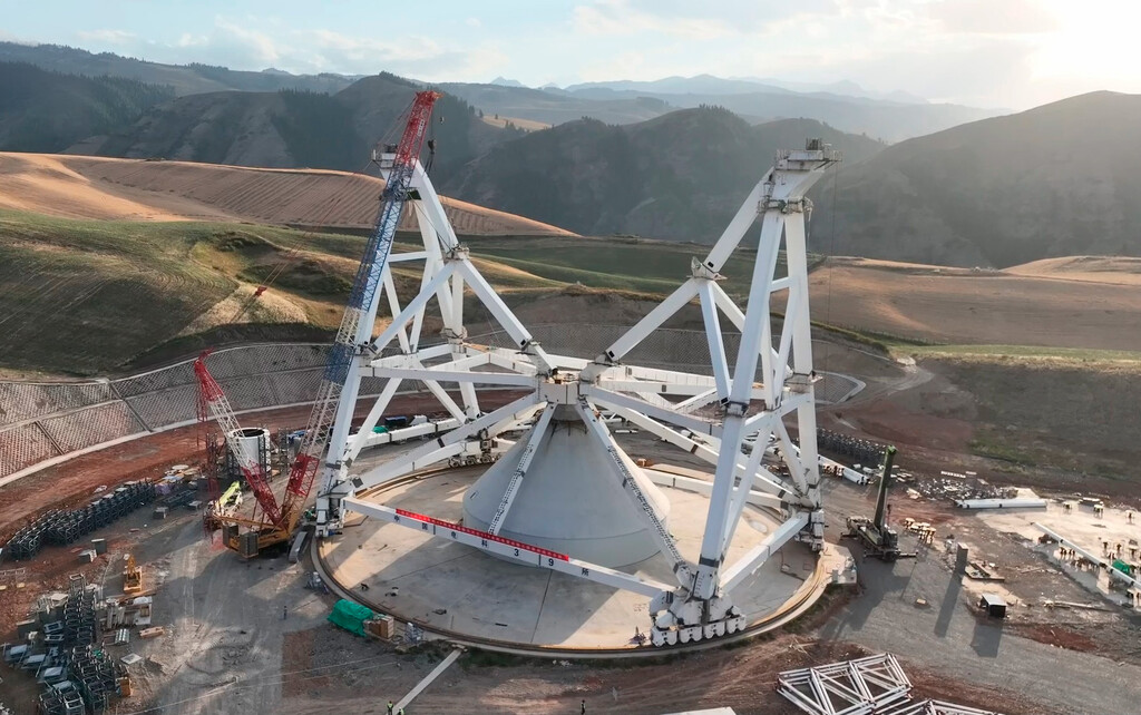 China tendrá un radiotelescopio de 110 metros con precisión extrema: podrá apuntar al equivalente de una pelota a 3,3 km