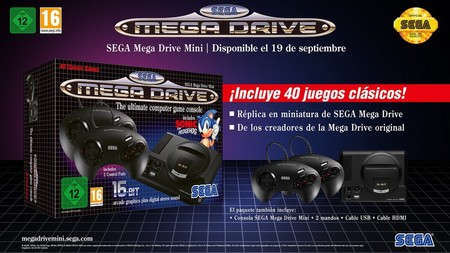 La Mega Drive Mini se retrasa un par de semanas y ahora llegará a principios de octubre