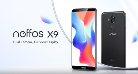 Neffos X9: el nuevo móvil de TP-Link es un gama media con pantalla 18:9, cámara doble y desbloqueo facial