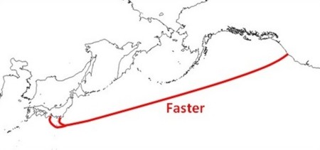 Google invertirá en un cable submarino de 60 Tbps que unirá EEUU con Japón