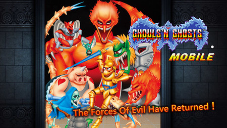 El clásico Ghouls'n Ghosts de Capcom ya en Android: vuelve Sir Arthur a tu móvil con más aventuras