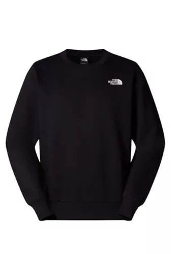 THE NORTH FACE NF0A89FBJK3 M Simple Dome Crew Sweatshirt Hombre TNF Black Tamaño XS