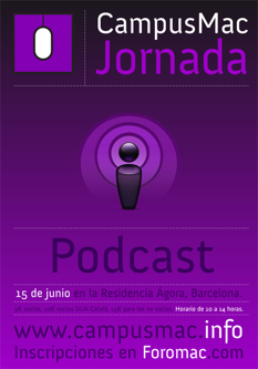 Jornada CampusMac de Podcasting en Barcelona