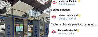 "Es plástico, un saludo": Metro de Madrid se ha gastado una millonada en máquinas avanzadas para cubrirlas como chozas