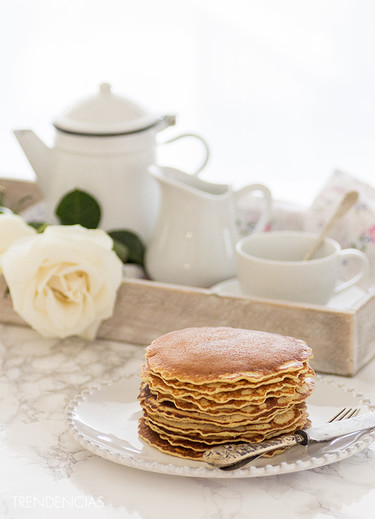 Receta de tortitas americanas. Disfruta cuando quieras de un desayuno de lujo