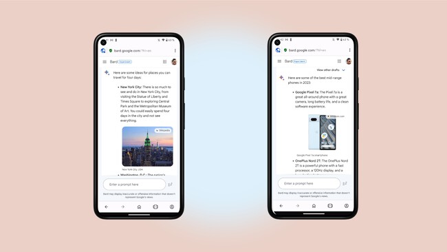 Google Bard Imágenes Búsqueda