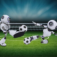 Un partido de fútbol entre robots "borrachos" y con problemas de movimiento es el ejemplo perfecto de la apuesta de China por la robótica 