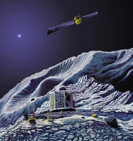 Rosetta es la sonda de la ESA encargada de estudiar los cometas y acaba de despertar para hacerlo