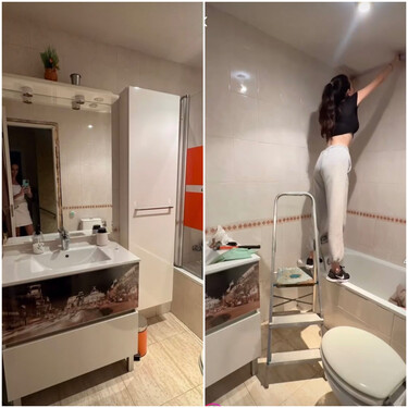 Lara Gómez, experta en decoración: “Si pensabas que renovar un baño era caro, espera a ver esto. Así transformé este espacio apagado con un poco de creatividad y poco presupuesto”