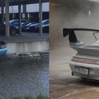 Dolorpasión™: Un Porsche se incendia y otro más se tira al agua