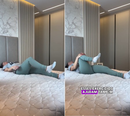 Pilates en cama