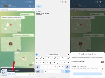 Portapapeles Android 13