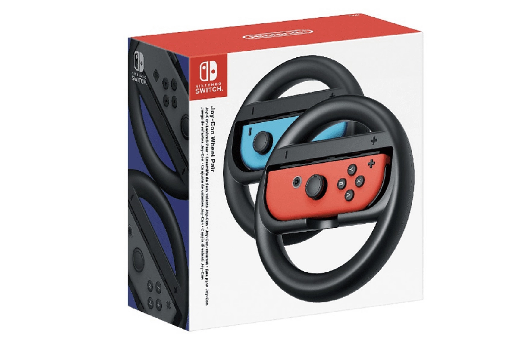 Volante - Nintendo Switch 2511166, Joy con Wheel, 2 unidades, Negro