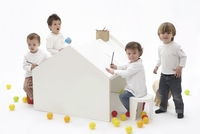 DeskHouse: escritorio y casita en un sólo mueble