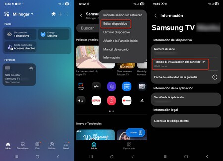 Paso a paso para comprobar las horas de uso en tu Samsung