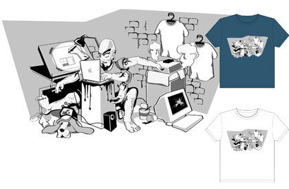 Maquero multitarea: La camiseta