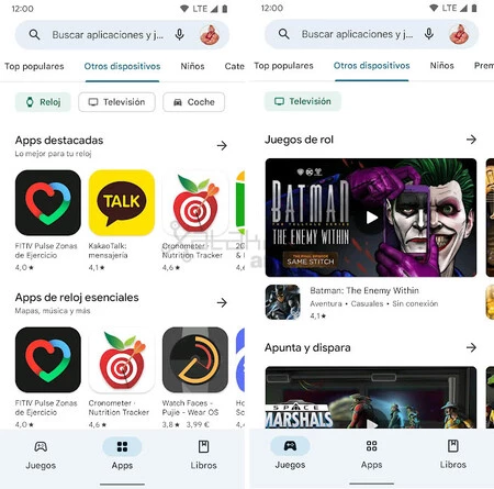 Google Play その他のデバイス