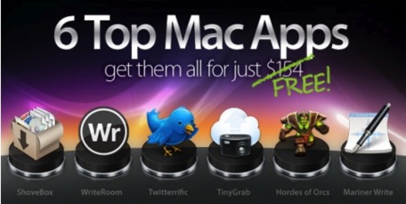 MacHeist nanoBundle, 6 aplicaciones comerciales de Mac OS X gratuitas por tiempo limitado