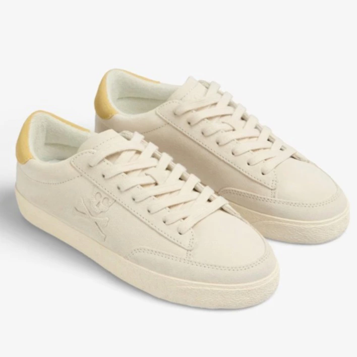 Scalpers Zapatillas deportivas de mujer con calavera y detalle en el talón