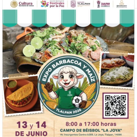 Ni Hidalgo ni Edomex: lánzate a la Feria de la barbacoa 2026 al sur de CDMX por un taquito de pancita con consomé este fin de semana