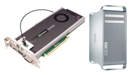 Quadro 4000, la nueva tarjeta de NVIDIA para los Mac Pro
