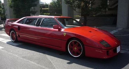 Dolorpasión™: Ferrari F40 convertido en limusina