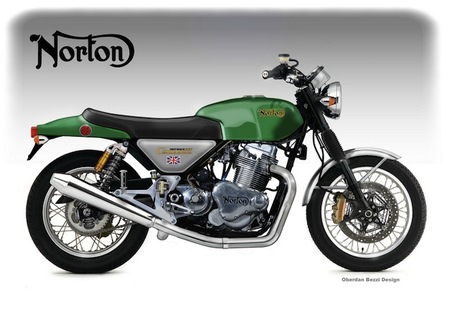 Norton Comando 961 Fastback Concept by Oberdan Bezzi
