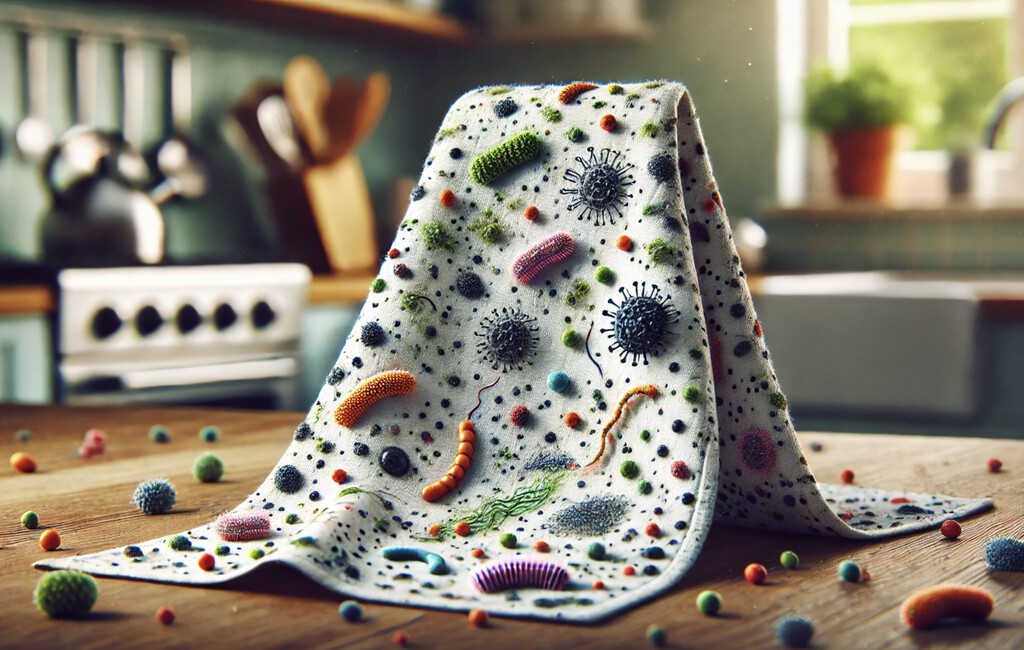 Di adiós a los gérmenes y bacterias en tus paños de cocina: el truco fácil para desinfectarlos mientras preparas la comida
