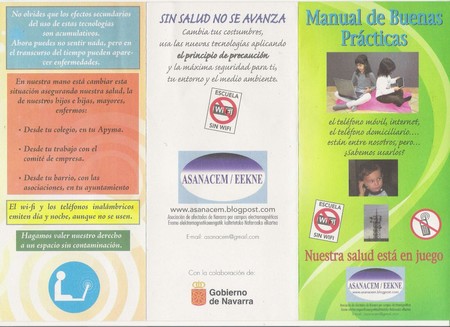 Navarra cede sus colegios para charlas anti-WiFi mientras instala nuevas redes