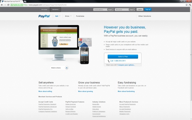 paypal web