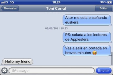 iMessage filtra los mensajes en función del dispositivo de origen