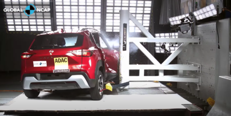 Prueba Choque Magnite Calificacion