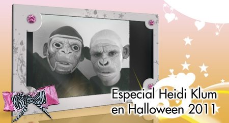 Especial celebrities en Halloween 2011: Heidi Klum una vez más lo borda