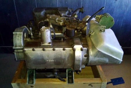 ¿Te imaginas un motor de seis pistones, tres cilindros y dos tiempos? Pues no imagines, fue real