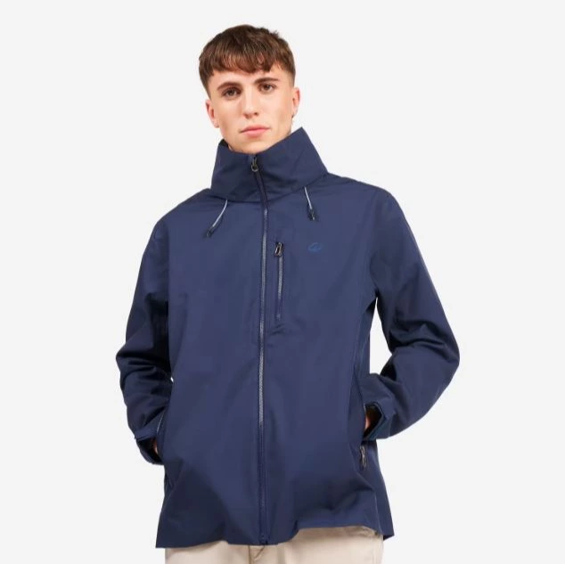 Chaqueta Impermeable Cortavientos Hombre Sailing 300 Azul Marino
