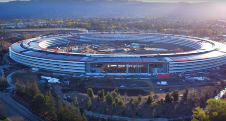 Un nuevo video a vista de drone nos muestra los más recientes avances del Apple Park