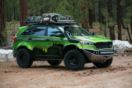 Y esto es un Kia Sorento después de pasar por las manos de LGE-CTS Motorsports