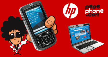 Pepephone también ofrece internet móvil asociado a HP