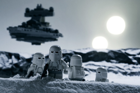 Fotografías de Lego Star Wars al detalle, una combinación adictiva