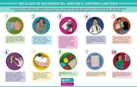 Estas son las medidas para garantizar la seguridad de los niños en el entorno sanitario