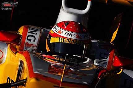 Fernando Alonso lidera los tiempos en Jerez