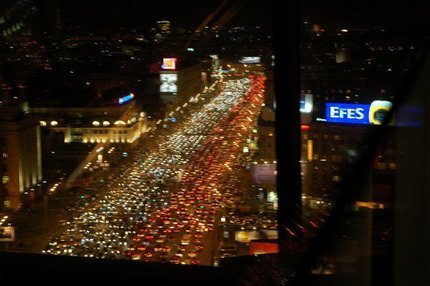 Trafico en Rusia Moscú