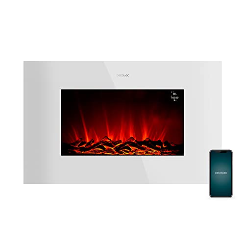 Cecotec Chimenea Eléctrica Ready Warm 3590 Flames Connected White