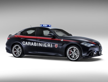 No se escapará ni uno: en Italia los Carabinieri patrullarán en Alfa Romeo Giulia QV