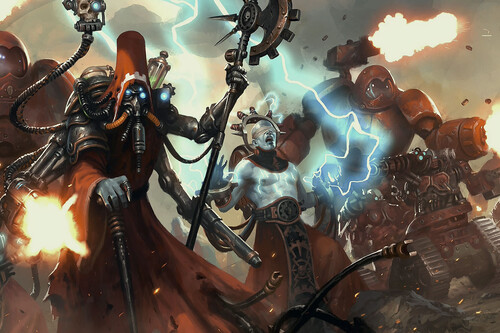 Empecé este nuevo juego de Warhammer 40K por curiosidad y he acabado pegando papelitos en mi PC, consolas y el resto de aparatos de mi casa 