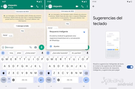 WhatsApp の提案