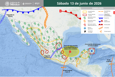 Mapas 13 Junio 2026