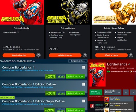 No íbamos a ver grandes descuentos de Borderlands 4 hasta dentro de 5 años, o eso decía el CEO de Gearbox. En un mes ya se ha rebajado el shooter