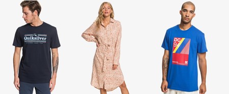 Cascada de promociones en Quiksilver, Roxy y DC Shoes, con ventas flash y códigos descuento para conseguir auténticos chollazos