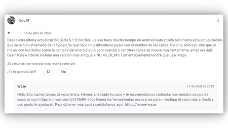 Resena Waze En Google Play